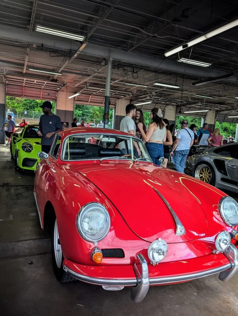 Porsche 356 - Passenger's side, front 3/4