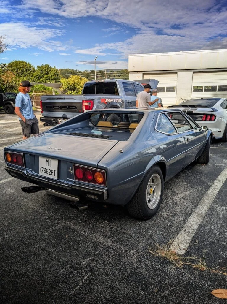 Ferrari Dino - Passenger's side, rear 3/4