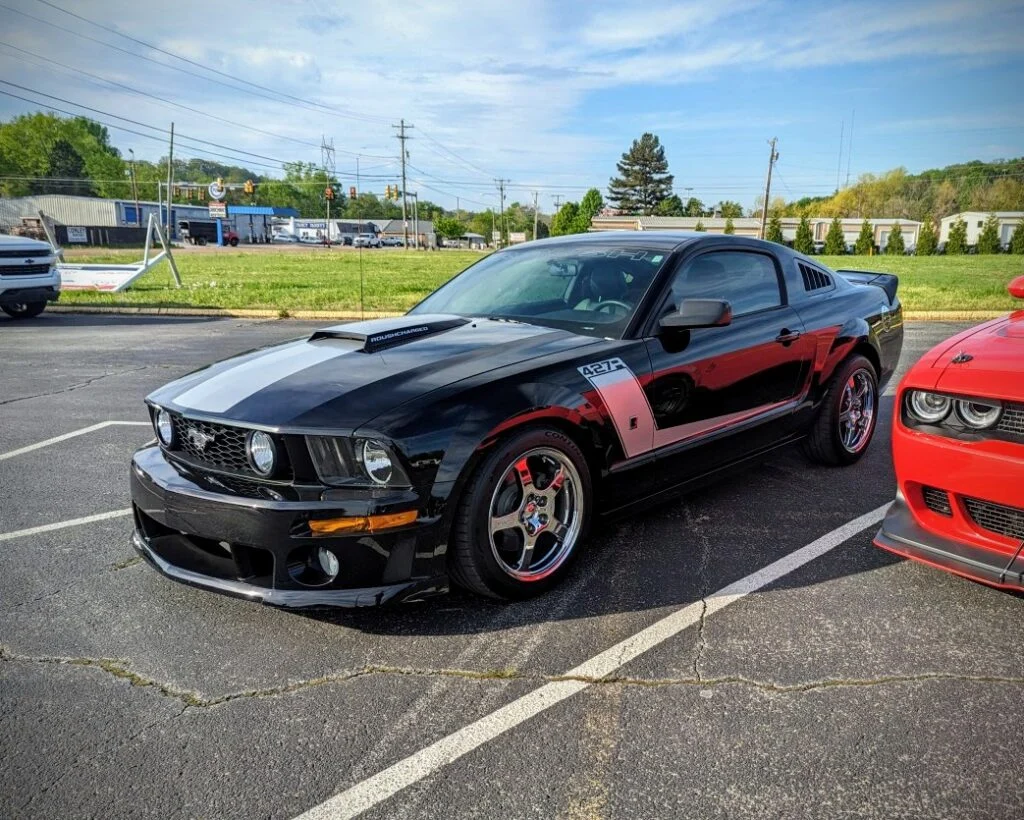 Ford Mustang - Driver’s side, front 3/4