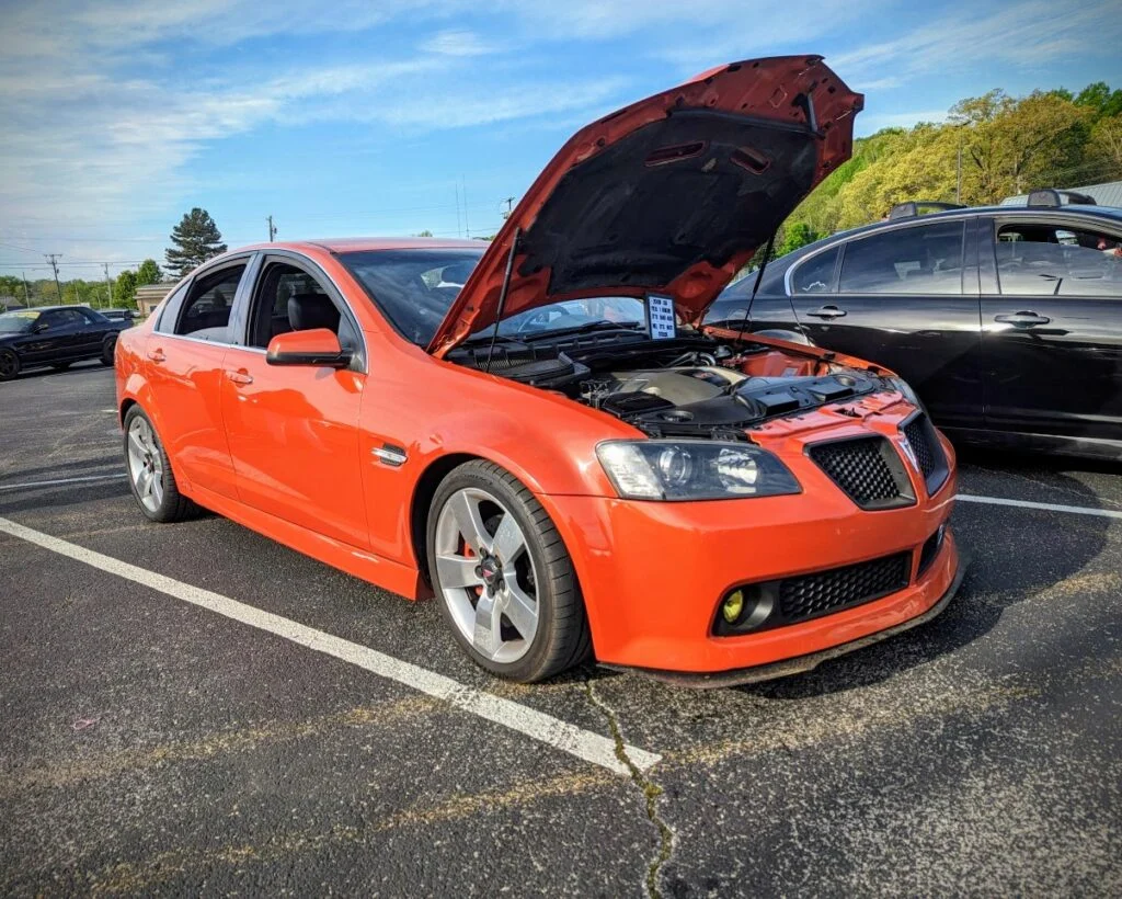 Pontiac GTO - Passenger’s side, front 3/4