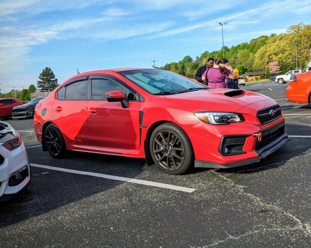 Subaru WRX - Passenger’s side, front 3/4