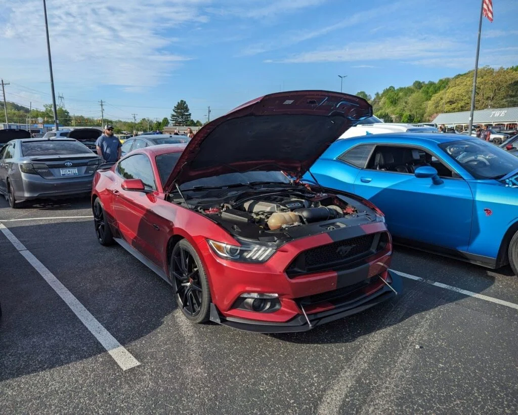 Ford Mustang - Passenger’s side, front 3/4
