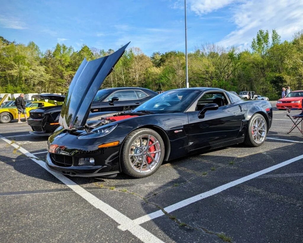 Chevrolet Corvette - Driver’s side, front 3/4