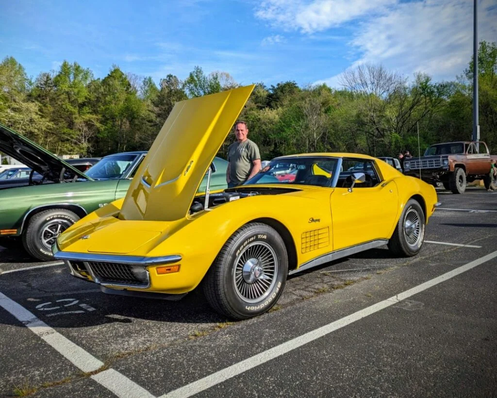 Chevrolet Corvette - Driver’s side, front 3/4