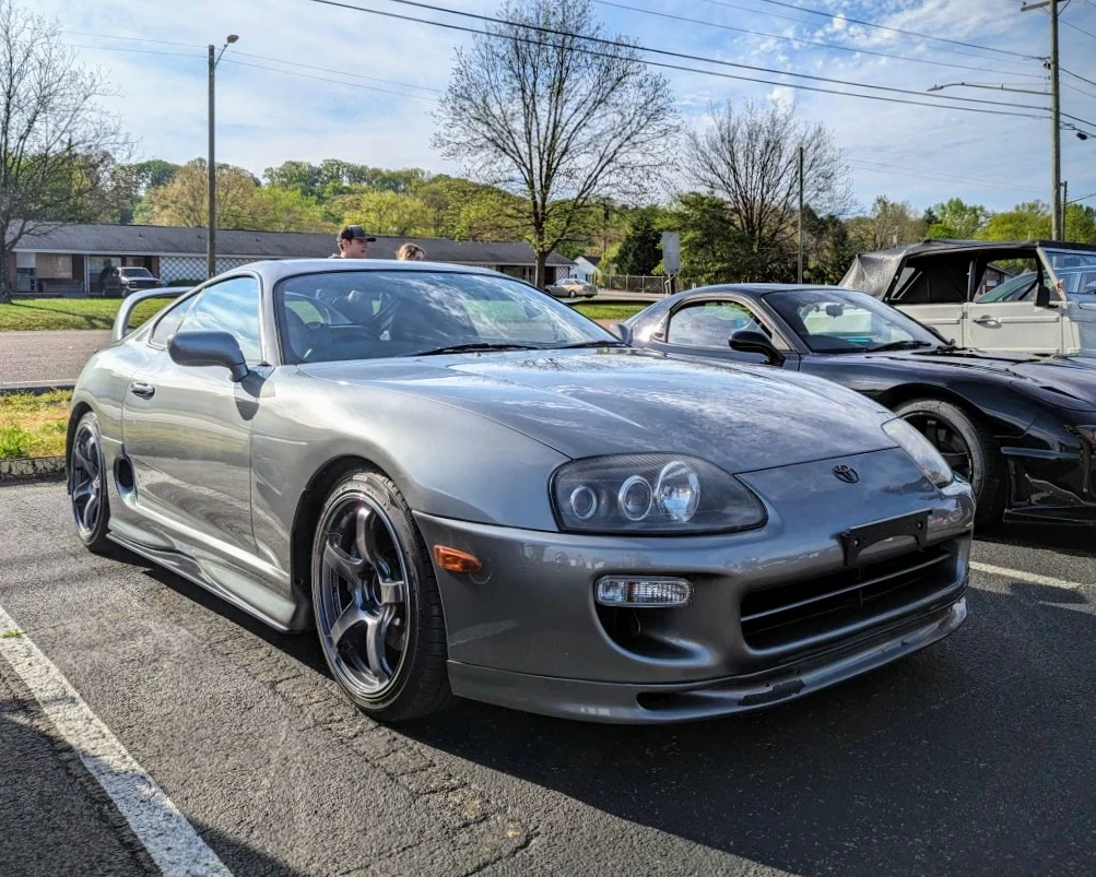Toyota Supra - Passenger’s side, front 3/4