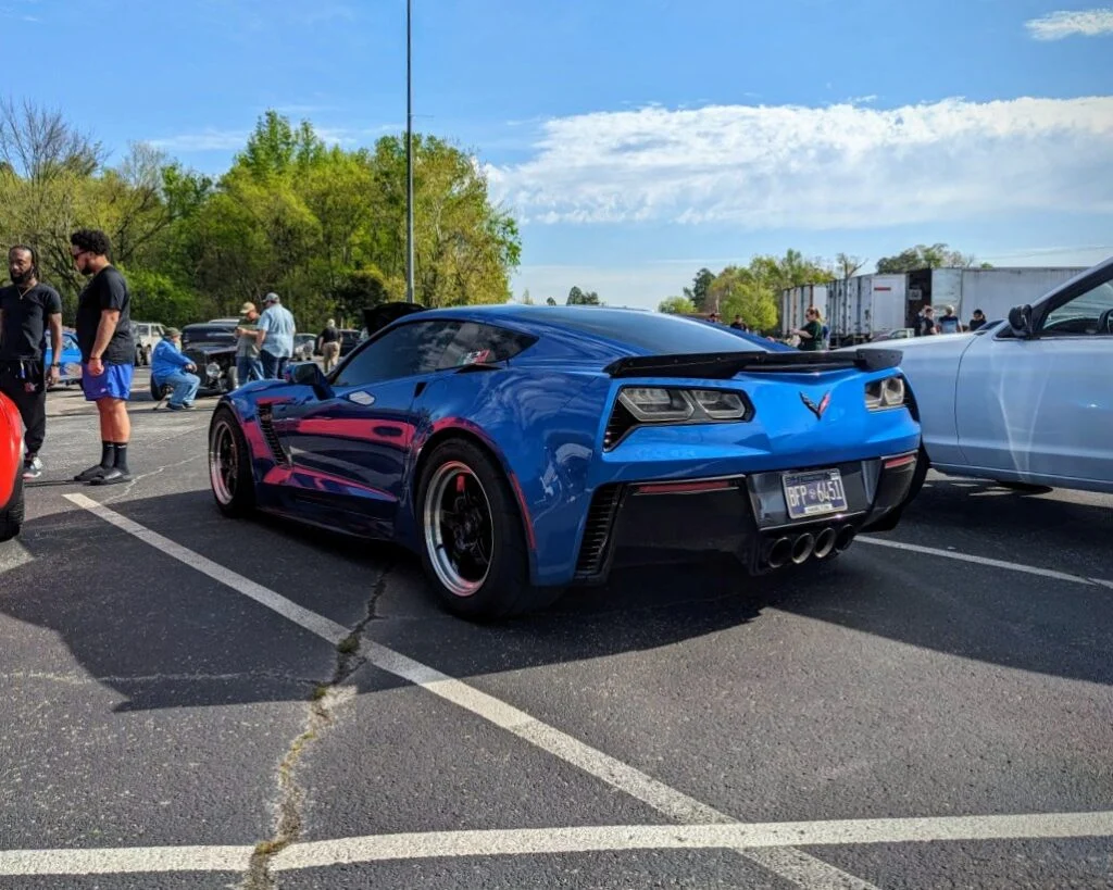 Chevrolet Corvette Z06 - Driver’s side, rear 3/4