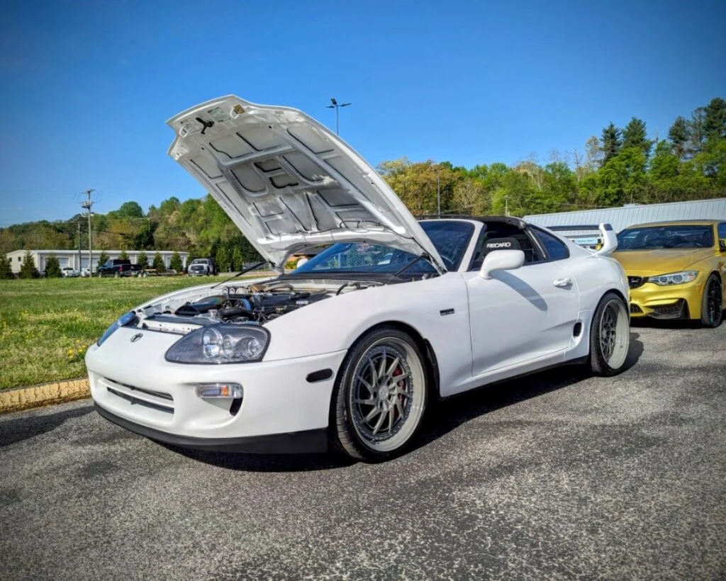 Toyota Supra - Driver’s side, front 3/4