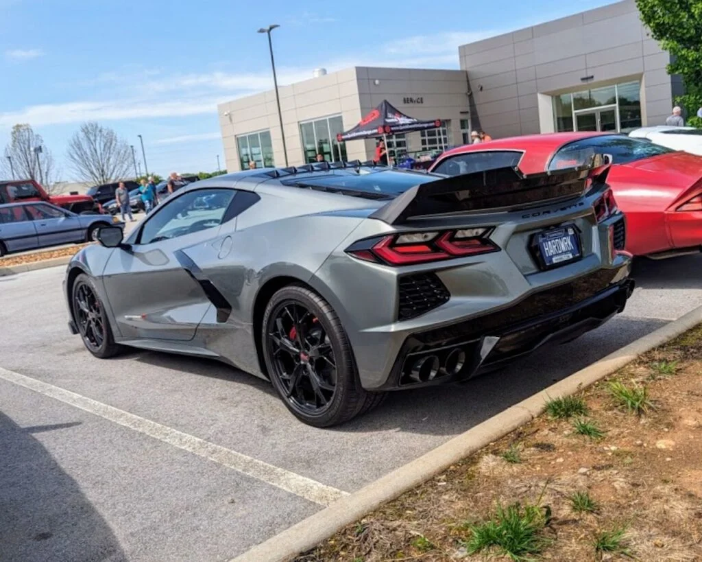 Chevrolet Corvette - Driver's side, rear 3/4