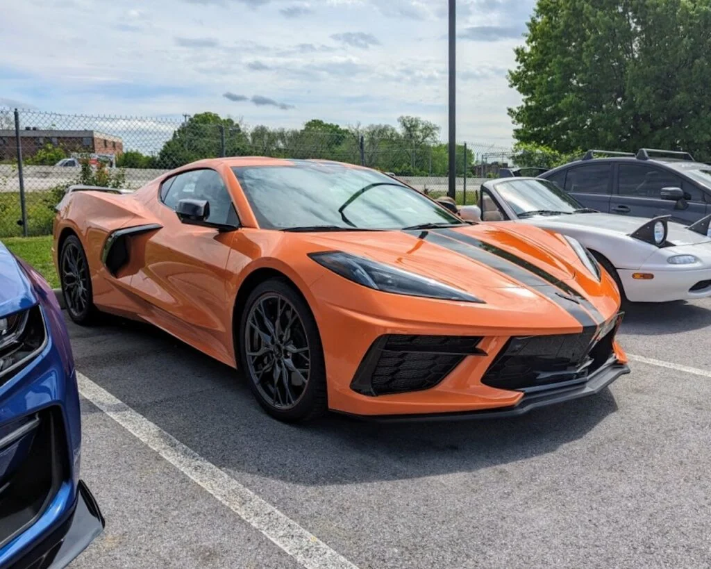 Chevrolet Corvette - Passenger's side, front 3/4