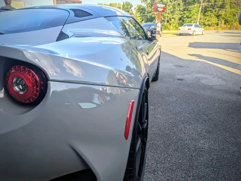 Lotus Evora GT - Passenger's side, rear 3/4