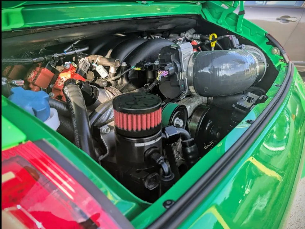 Porsche 911 - Engine bay
