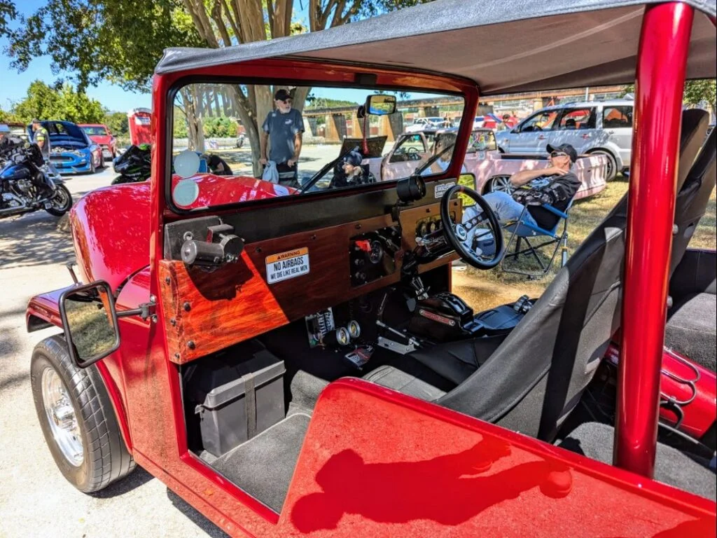 Jeep drag car - Interior