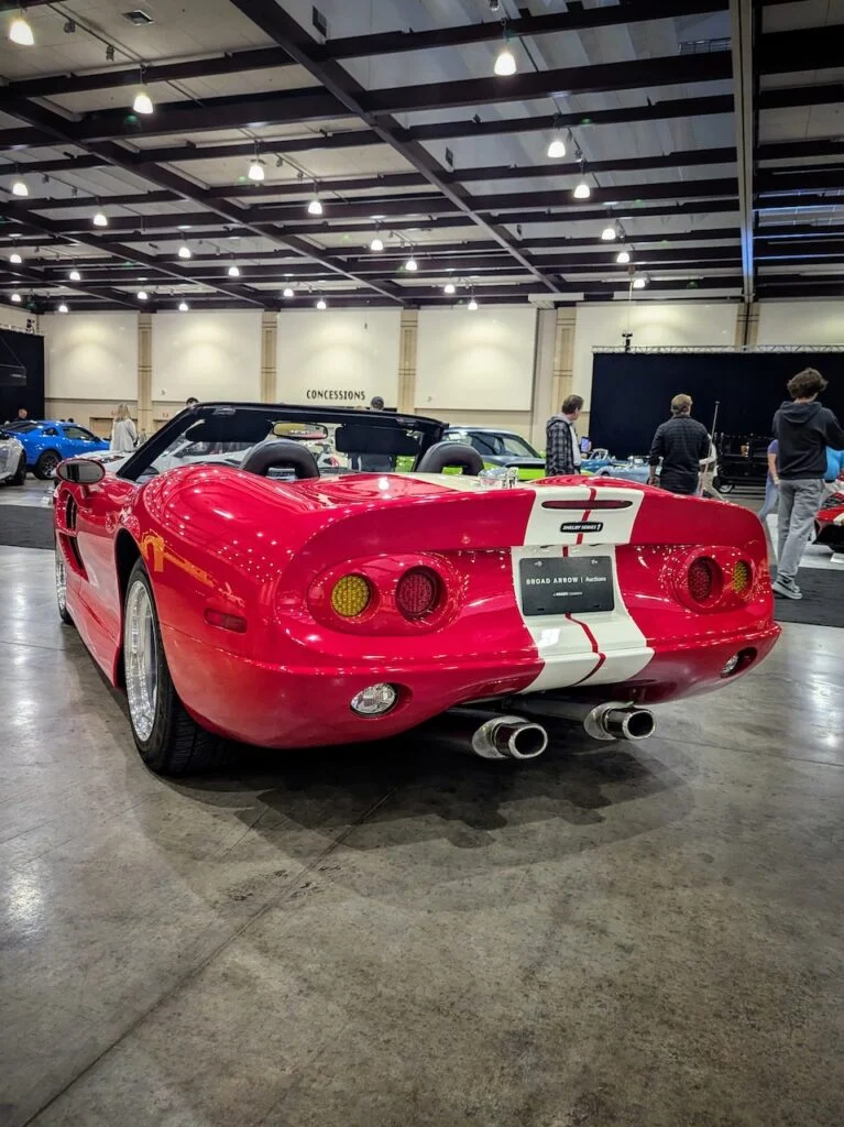 Shelby Series 1 - Driver's side, rear 3/4