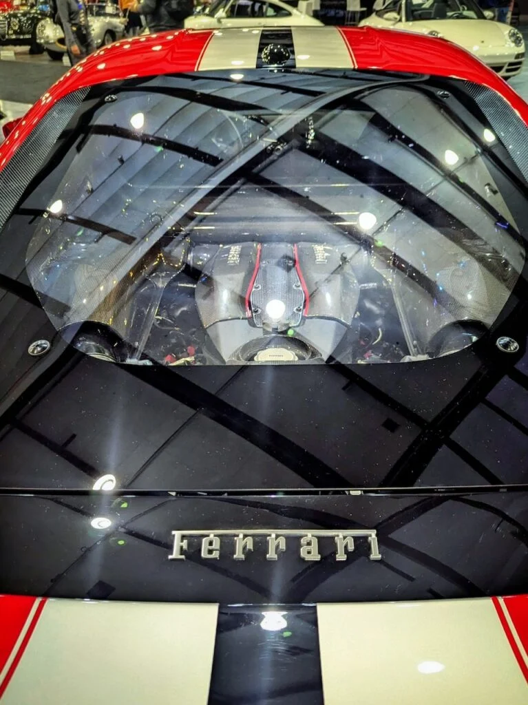 Ferrari 488 Pista - Rear deck