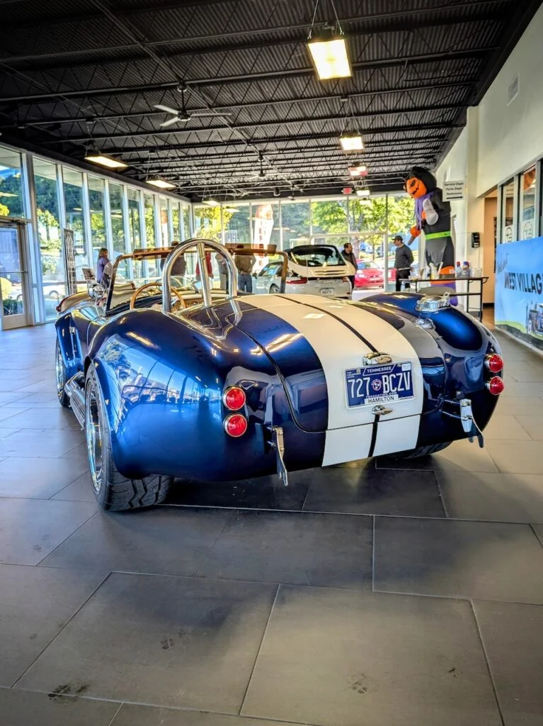 Shelby Cobra - Driver's side, rear 3/4