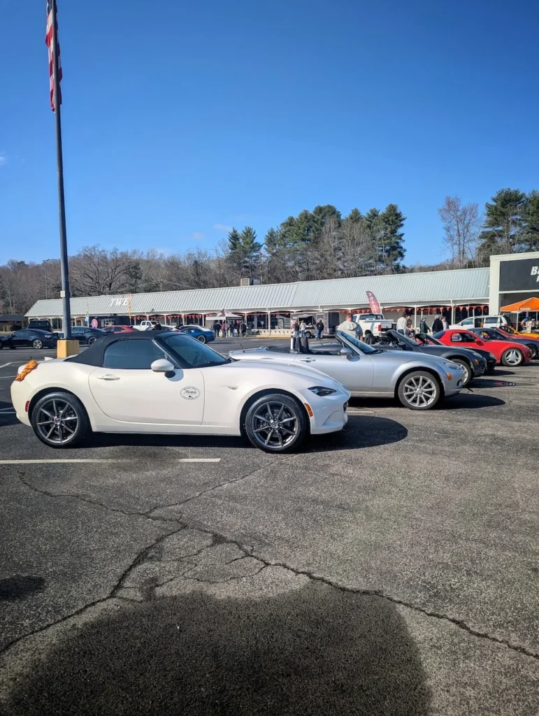 Mazda Miatas - Passenger's Side, Front 3/4
