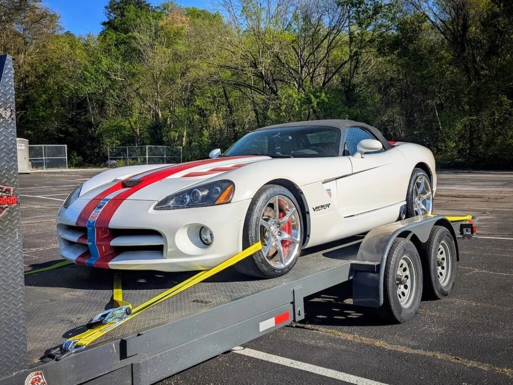 Dodge Viper - Driver's side, front 3/4