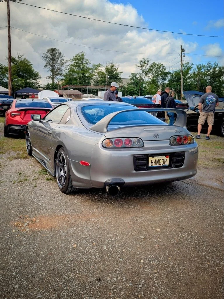 Toyota Supra - Driver's side, rear 3/4