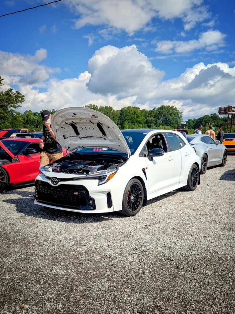 Toyota GR Corolla - Driver's side, front 3/4