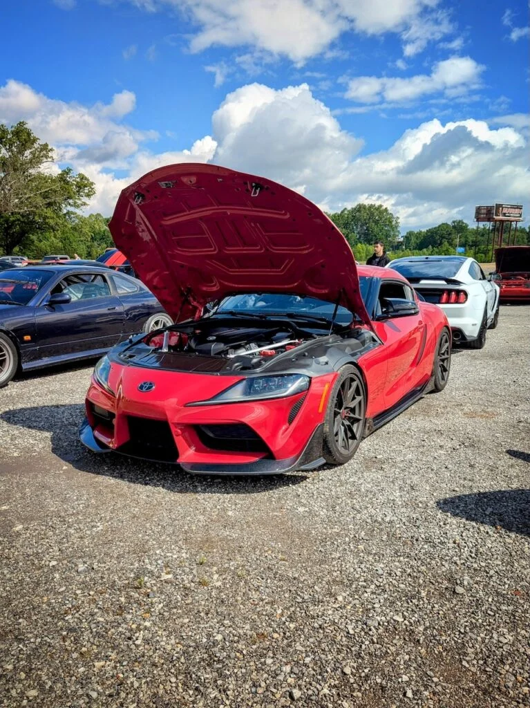Toyota Supra - Driver's side, front 3/4