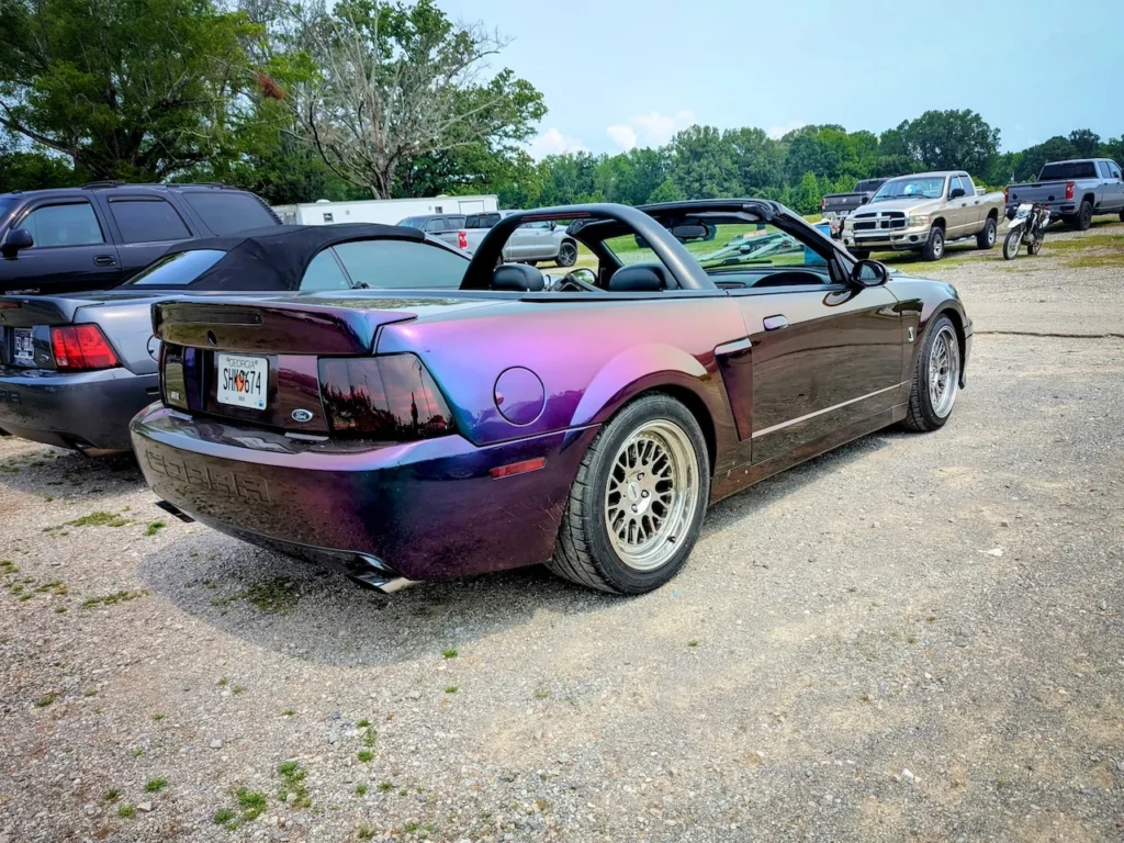 Ford Mustang Cobra - Passenger's side, rear 3/4