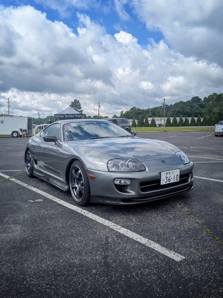 Toyota Supra - Passenger's side, front 3/4