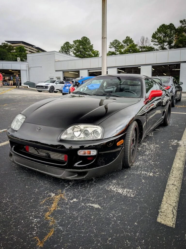 Toyota Supra - Driver's side, front 3/4