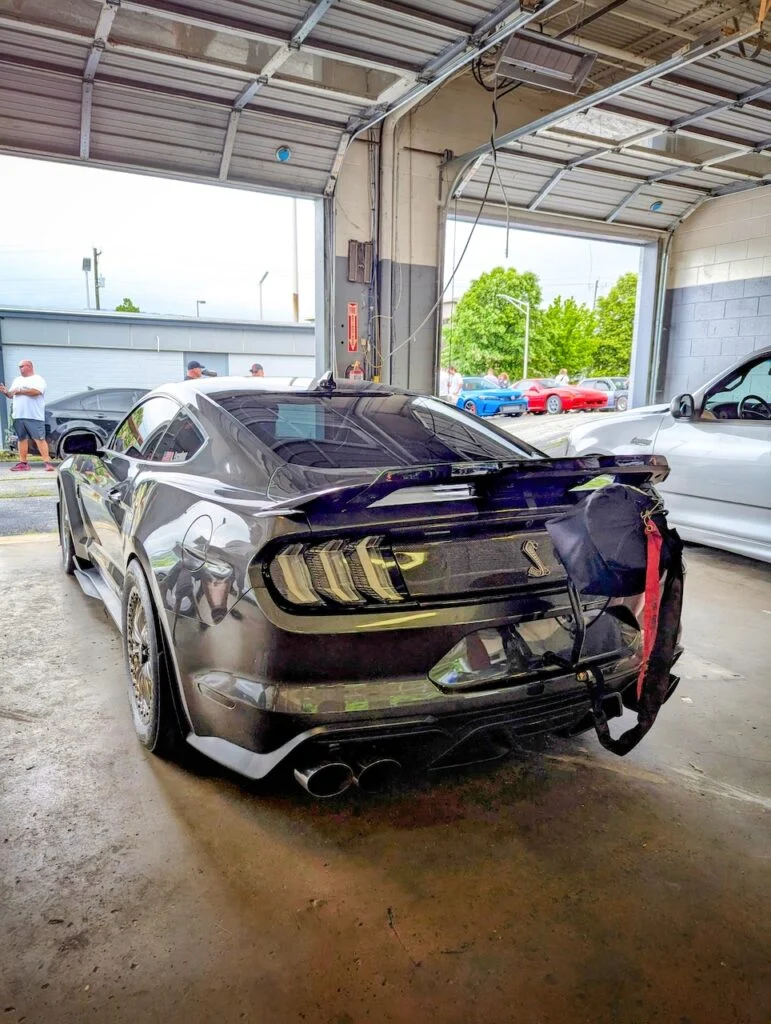Ford Mustang GT500 - Driver's side, rear 3/4