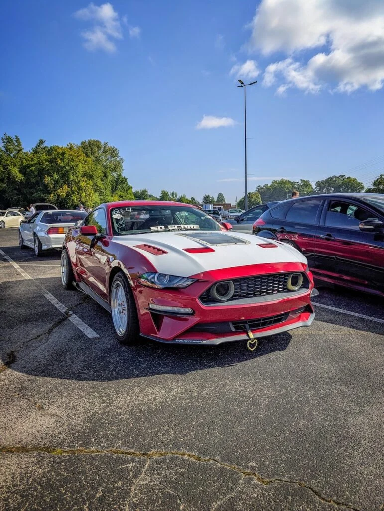 Ford Mustang - Passenger's side, front 3/4