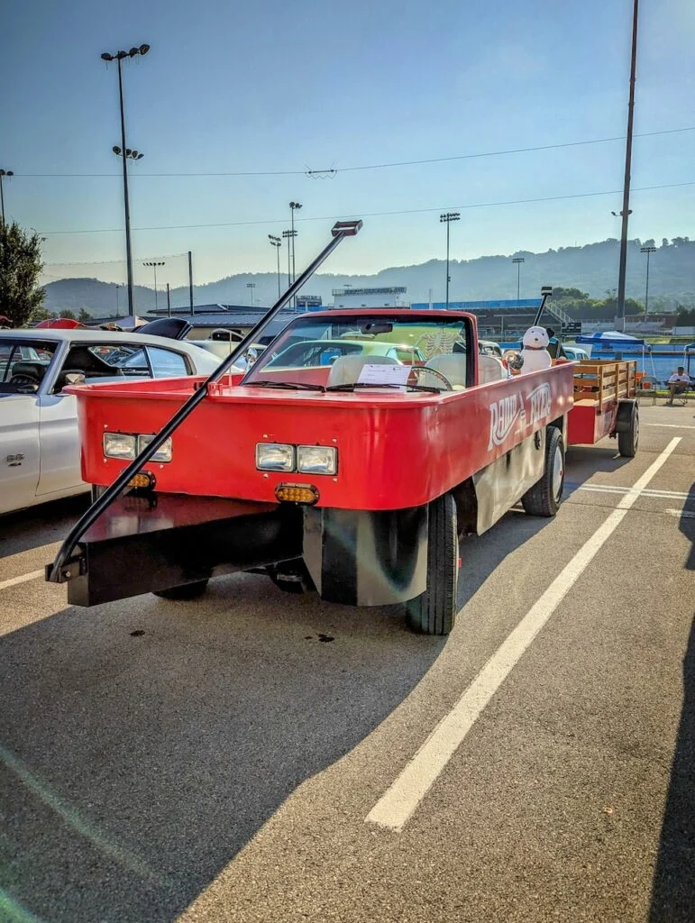 "Radio Flyer" - Driver's side, front 3/4