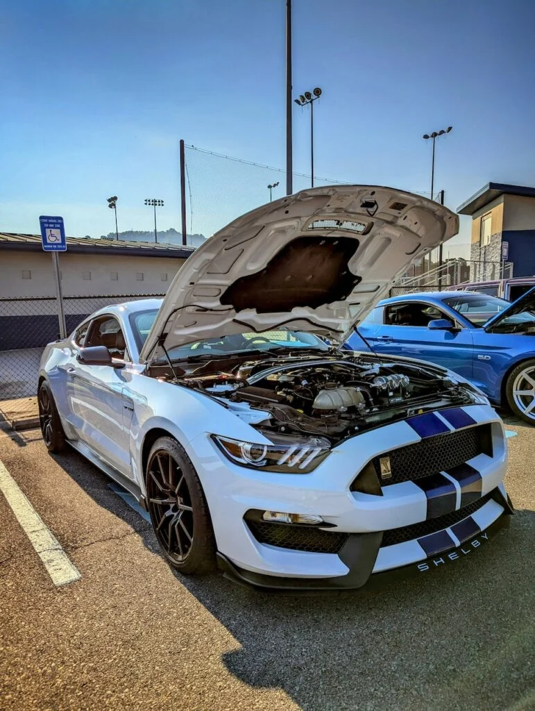 Ford Mustang GT350R - Passenger's side, front 3/4