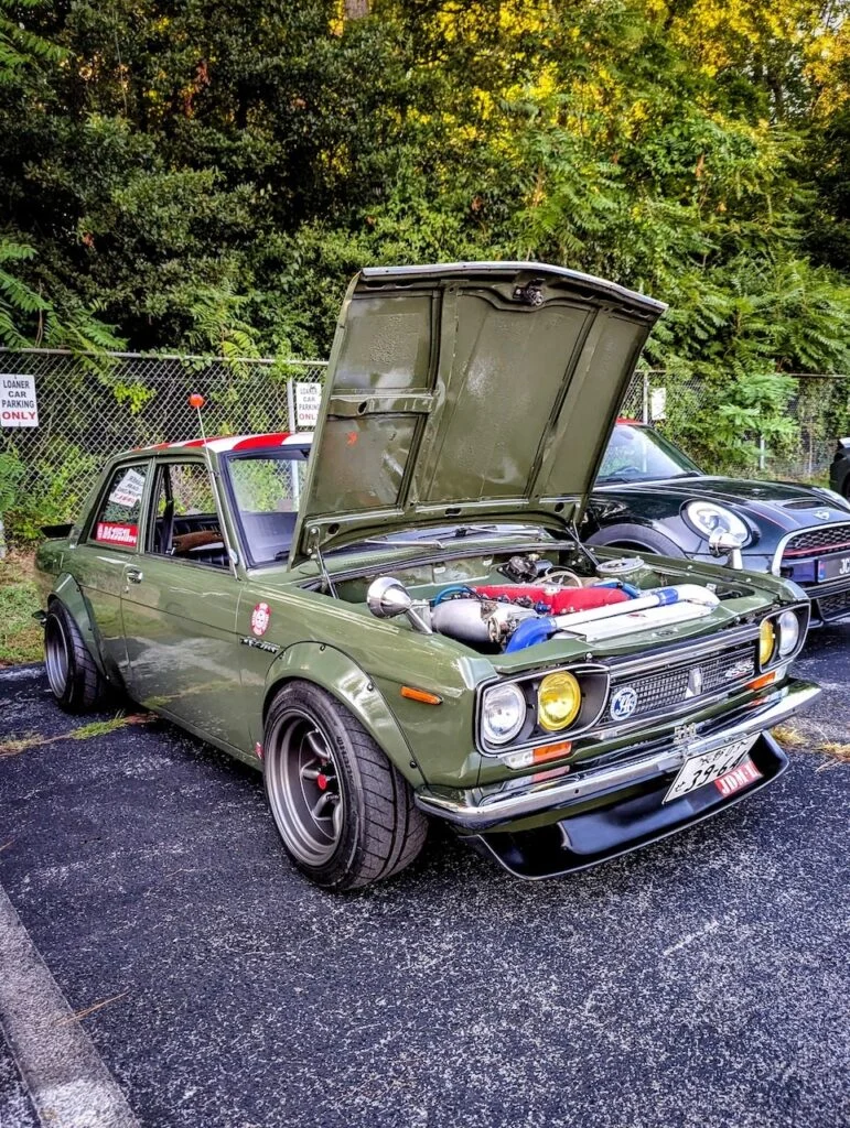 Datsun 510 - Passenger's side, front 3/4